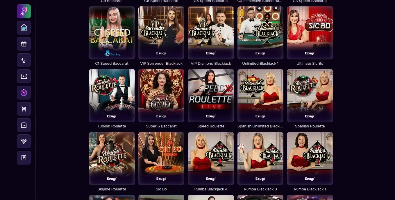 Мобильная версия казино Welvura на телефоне